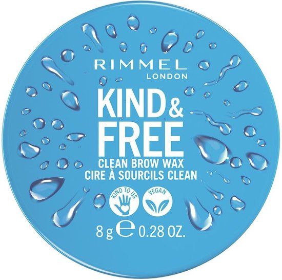 Rimmel London Kind & Free Clean Brow Wax - 001 Clear - 8g