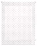 OEM Stoffenrol, wit/roze, 140 x 250 cm