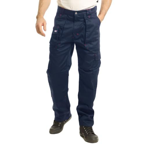Lee Cooper Workwear Heren Cargobroek - Marineblauw - 106 cm (42 inch)