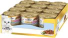 Gourmet Gold Luxe Mix - 24 x 85 g - Poisson de mer & Épinards - Alimentation Chat Humide