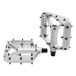 Praxis Pedalen Brodium G2 Zilver