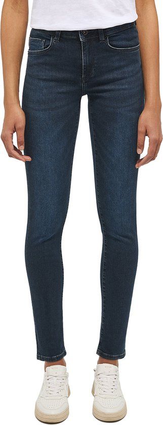 MUSTANG Dames Shelby Slim Fit Jeans - Dark Blue Denim - W31/L34