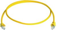 Telegärtner 100008032 RJ45 Netwerkkabel, patchkabel CAT 6A S/FTP 0.25 m Geel