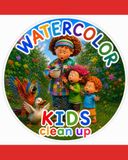 WATERCOLOR KIDS: Clean Up