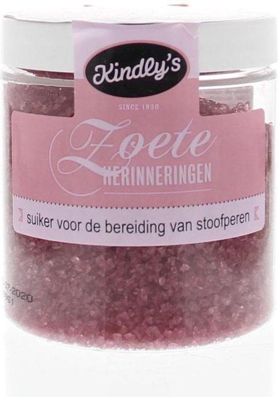 Van Vliet Perensuiker Pot 200g