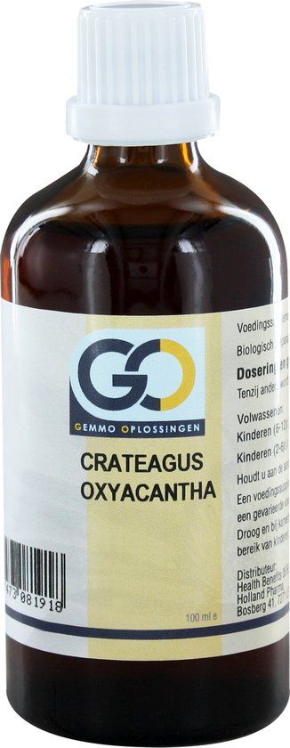 GO Gemmo Oplossingen GO Crataegus oxyacantha bio 100 Milliliter
