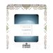 Decoratieve Cereria Di Giorgio Decoratieve gelakte kogelkaars diameter 10 cm - brandduur 49 uur - kleur Dusty Blue - geschenkdoos