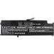 CoreParts MBXDE-BA0074 Batterij/Accu Zwart 7,6 V voor Dell Latitude 13 7370