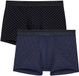 HOM Retro Pants Boxer Briefs Max Marine / Zwart XXL