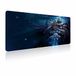 Muismat Lich King Muismat XXL, extra grote gaming muismat laptop bureauonderlegger mat, antislip rubberen basis, gestikte randen, gladde stof, computertoetsenbord en muizen combo pads 31,5 x 15,7 cm