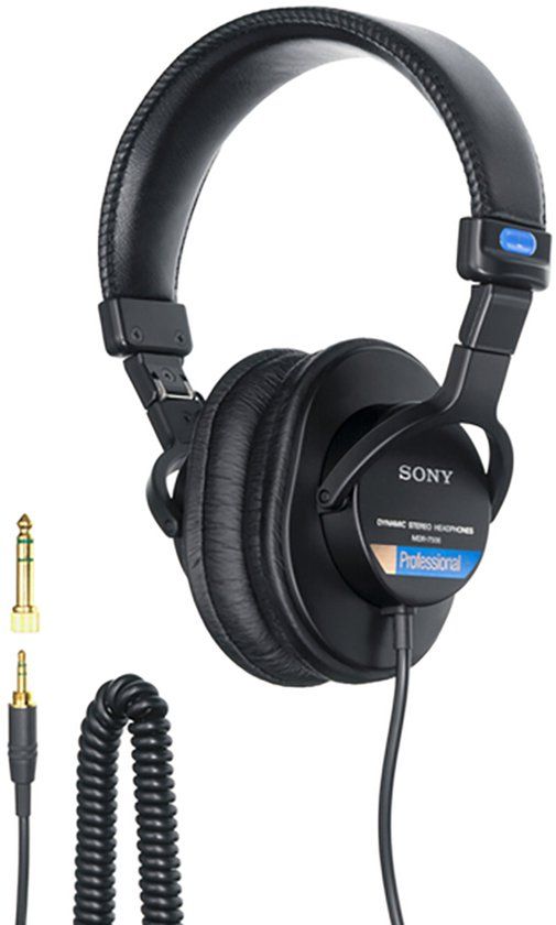 Sony MDR7506 - Professional Studio Headphones - Wired - Over-Ear - Black