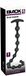 Velours noir Perles anales Silicone