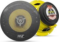 Pyle Autoluidspreker – 2-Weg Auto Speakers –Luidspreker voor Auto - 240 W - Geschikt voor Standaard OEM - Geel