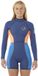 Rip Curl G-bomb 2 Mm Gb Spring Shorty femme à manches longues et zip dorsal bleu 8 femme