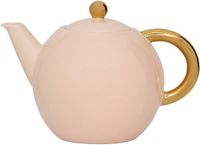 Urban Nature Culture Good Morning theepot goud met deksel old pink