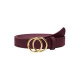 ONLY ONLRASMI bordeauxrood riem