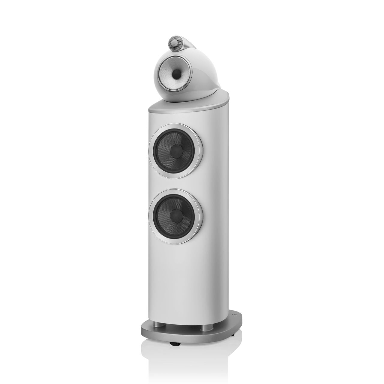 Bowers & Wilkins 803 D4 3-Way Floorstanding Speaker - White