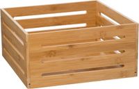 5Five Fruitkisten opslagbox - Lichtbruin - Hout - L31 x B31 x H15 cm