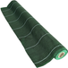 Zenlys Toile de paillage tissée anti-mauvaises herbes Longueur 15m Largeur 5,15m Vert 130g/m² Grande largeur Qualité pro
