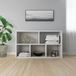 L&B Luxurys Bibliothèque / Buffet - Blanc laqué brillant - 80x50x25 cm