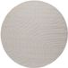 vidaXL Palmeras Binnen- en Buitentapijt Crème Ø 120 cm Polyester