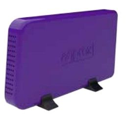 Approx appHDD07P - Behuizing voor opslagstations - Paars