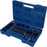 BRILLIANT TOOLS BT571020 Dynamo bit- en dopsleutelset, 18-dlg