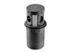 GTV Comfort Plus Inbouwtafelstopcontact, 120 mm, 4 x Frans, 2 x USB, 2 x RJ45, inductielading 5 W, 1,5 m kabel, zwart