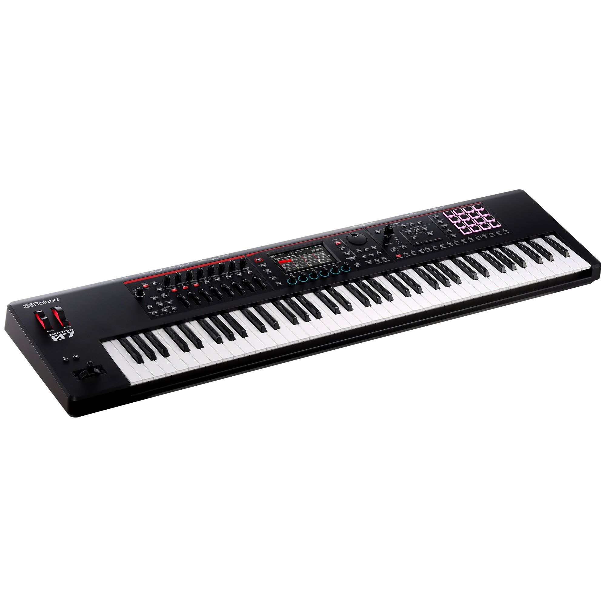 Roland Fantom-07 Synthesizer - 76 Keys - Black