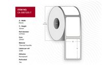 Capture CA-3007205-T printeretiket Wit