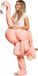 Boland Kostuum Op een flamingo (one size) - Volwassenen - Flamingo - Dieren
