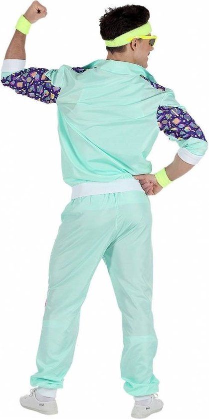 Widmann 80's Shell Suit Costume - Men's - Size S