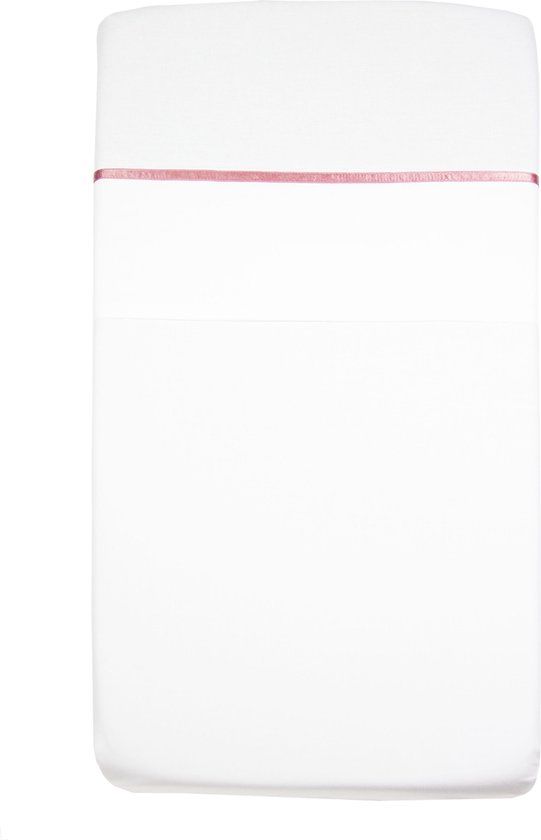 Briljant Baby Ledikant Laken 100x150 - Katoen - Roze