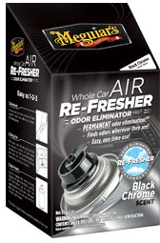 Meguiars Air Refresher Black Chrome Scent - 59ml