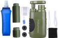 PolkaHome Filtre à eau Survival Filtre 10000L - Filtre à eau Outdoor - Purification d'eau Appareil de purification d'eau - filtre à eau, Kit de survie