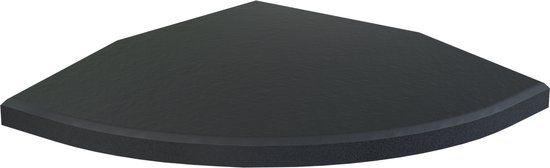Flow Fitness Hoekprofiel Rubberen Tegel - 20x20x2 cm