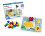 Miniland Educational, Superpegs karton, mozaïekset (95080), verschillende kleuren/modellen