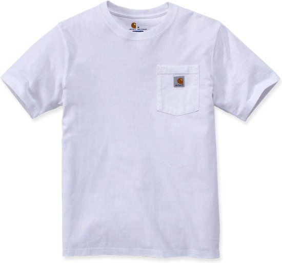 Carhartt 103296 Workwear Pocket T-Shirt - Relaxed Fit - White - XL