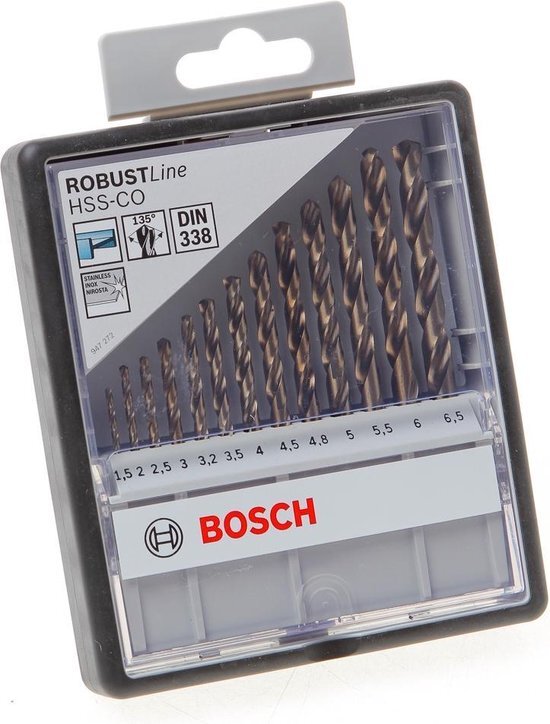 Bosch Kobalt HSS spiraalboorsets