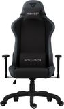 SENSE7 Spellcaster FUKU PU - Gamingstoel - Belastbaar tot 150 kg - Eco-leer & Alcantara - Bureaustoel - Ergonomische Stoel - Zwart