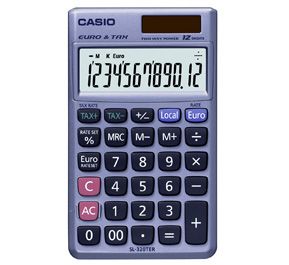 Casio SL-320TER Zakrekenmachine - Grijs