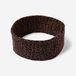 Bandeau large femme, marron imprimé léopard