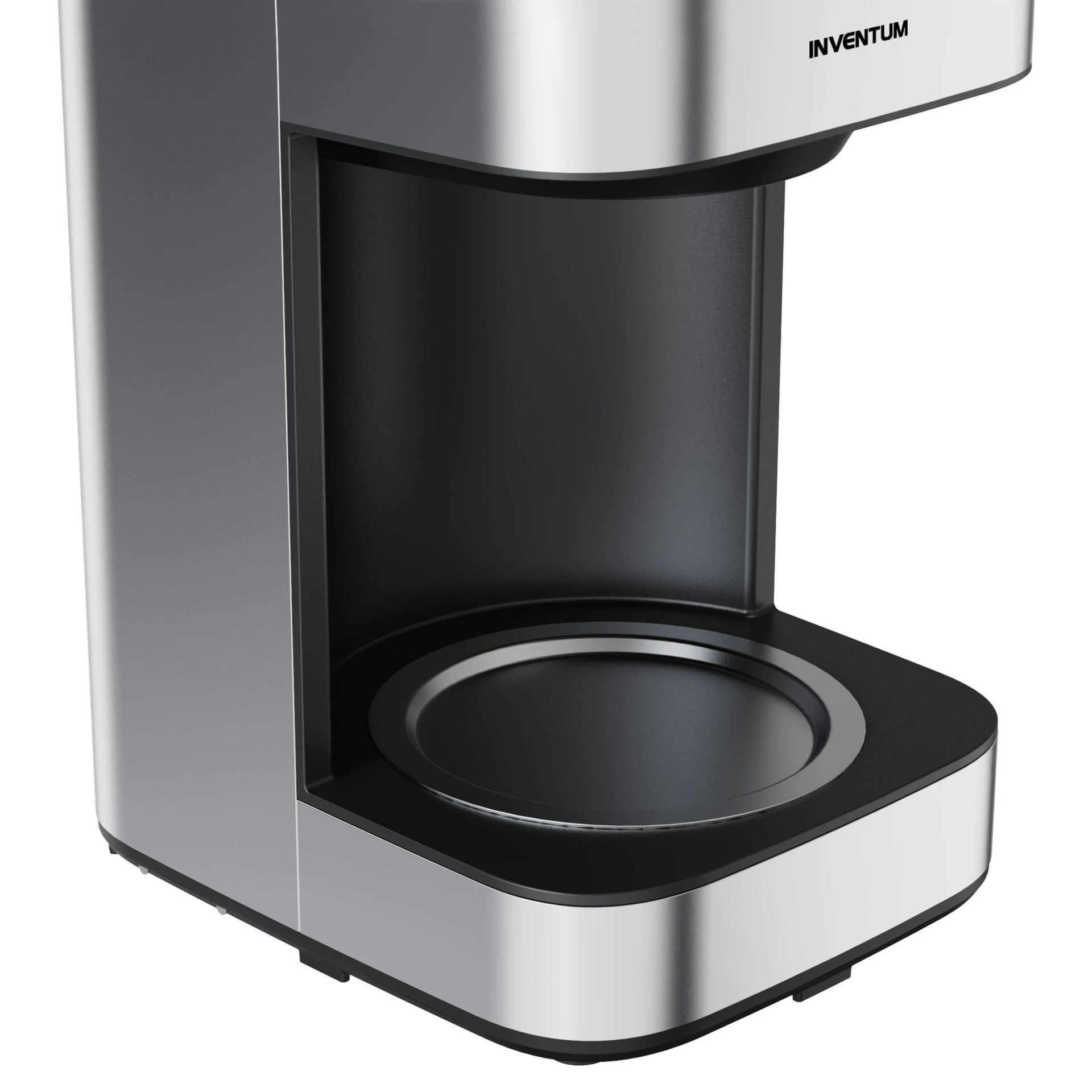 Inventum KZ812D - Filter Koffiezetapparaat - 12 kopjes - RVS/Zwart