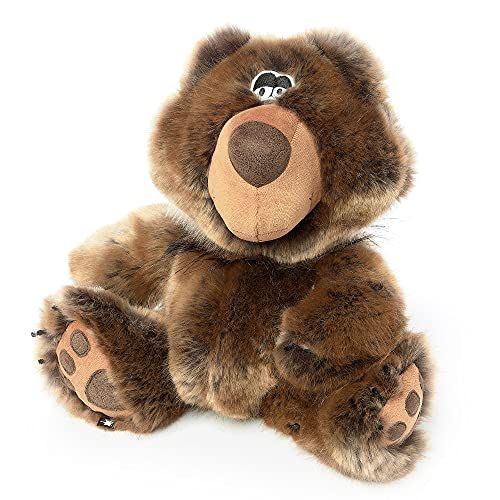 Sigikid 42742 Bee Bear Buddy BeastsTown beer voor meisjes, jongens en volwassenen, knuffeldier, aanbevolen vanaf 3 jaar, bruin/beer