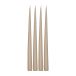 Scandi Essentials Bougie antique Atmosphere 32 cm, lot de 4 Sable