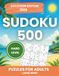 500 Puzzles de Sudoku pour Adultes | Puzzles Grand Format Niveau Difficile | Édition Vacances 2026