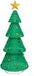 Feeric lights & Christmas Feeric Christmas Verlichte kerstboom - groen - H190 cm - 200 LED lampjes