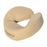Master Massage Universeel ultra pluche ergonomisch hoofdkussen, gezichtskussen voor mobiele massagestoel, beige