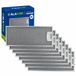 Alapure 8x Metaalfilter voor Bosch 435204 / 00435204 350x165mm