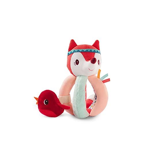 Lilliputiens Alice Rammelaar met Handgrepen - Rood - Polyester